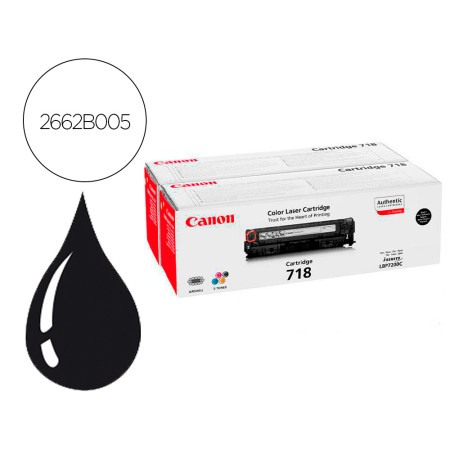 Toner Canon 718B Lbp7680 Lbp7200 Mf8300 Pack Preto