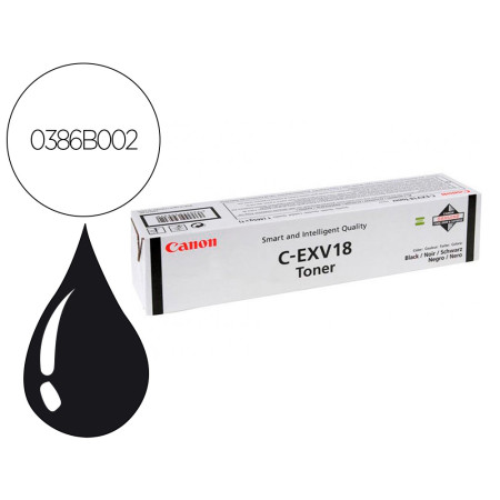 Toner Canon Exv18 Ir1018 Ir1020 Ir1022 Preto