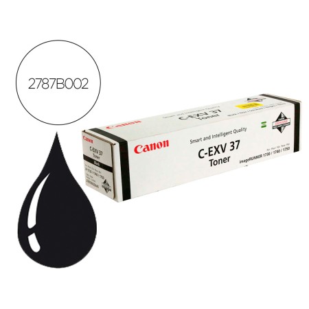 Toner Canon Exv37 Ir1730 Ir1740 Ir1750 Preto