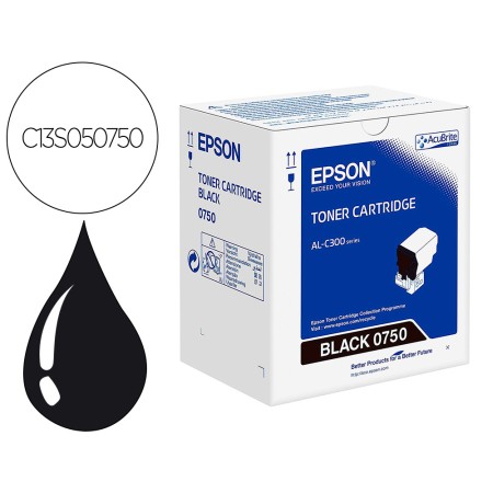 Toner Epson C13S050750 Preto 7300 Paginas