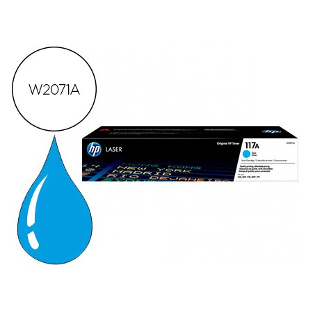 Toner Hp 117A Laser Color 150A / 150Nw / 178Nw / 178Nwg / 179Fnw Cian 700 Paginas