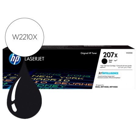 Toner Hp 207X Color Laserjet Pro M282Nw / M283Fdn / M283Fdw Preto 3.150 Paginas