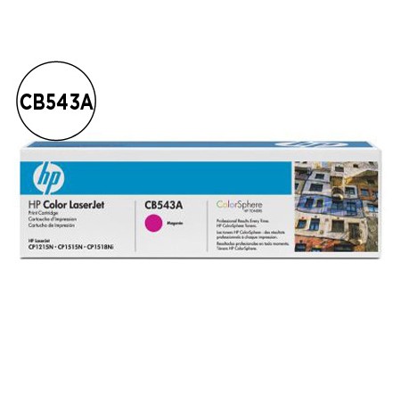 Toner Hp Cb543A Cor Laserjet Cp-1215/Cp-1515/Cp-1518 Mangenta With Colorsphere -1.00Pag