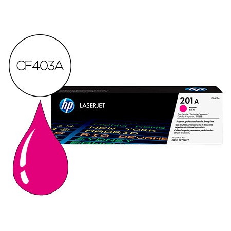 Toner Hp Cor Laserjet Pro Mfp M277 / M274 / M252 Magenta 1500 Pag