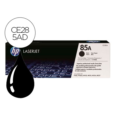 Toner Hp Laserjet Ce285A Preto 1600 Pag Pack 2