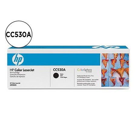 Toner Hp Laserjet Cor Cp2025 Preto 3.500 Pag