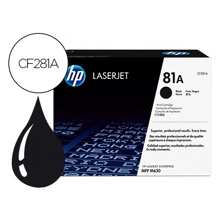 Toner Hp Laserjet N.81 Mfp M630 Preto 10.500 Pag