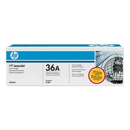 Toner Hp Laserjet P1505/1505N M1120/N M1522N/Nf Preto -2.000 Pag.- 36A