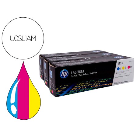 Toner Hp N 131A Pack 3 Toner Cian/Magenta/Amarelo