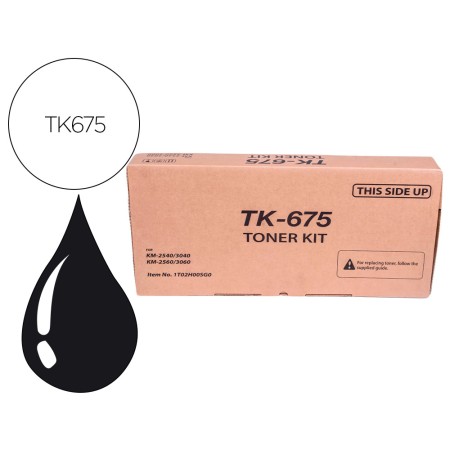 Toner Kyocera -Mita Km-2560 Preto Tk-675