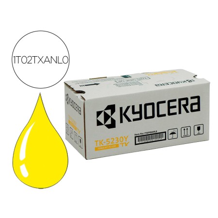 Toner Kyocera Mita Tk-5230Y Amarelo 2200 Pag