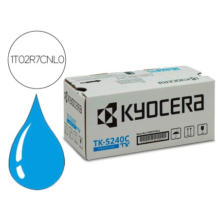 Toner Kyocera Tk-5240C Mita M5526Cdn Cian 3.000 Paginas