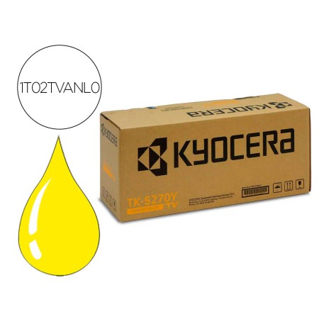 Toner Kyocera Tk5270Y Amarelo Para Ecosys M6230 / 6630Cidn