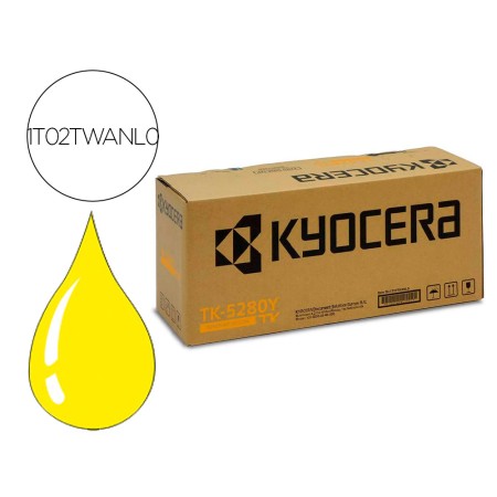 Toner Kyocera Tk5280Y Amarelo Para Ecosysm6235 / 6635Cidn