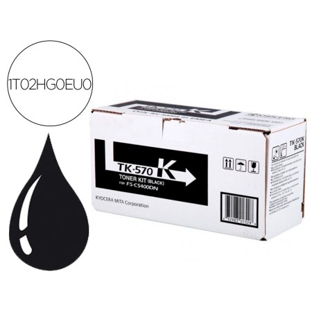 Toner Kyocera Toner Laser Tk500K Para Fs-5400 Preto Tk-570K