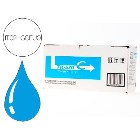 Toner Kyocera Toner Laser Tk570C Para Fs-5400 Cian