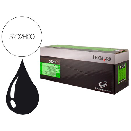 Toner Laser Lexmark 522H Preto