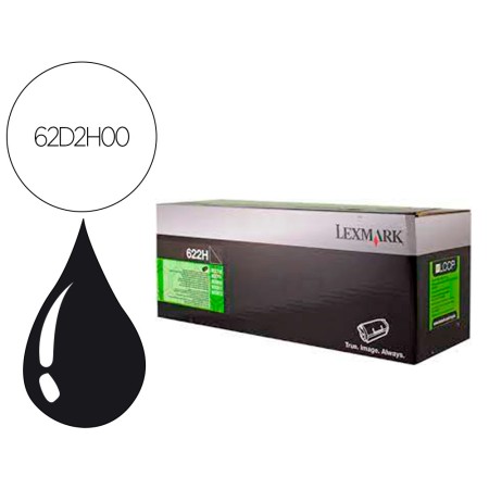 Toner Laser Lexmark 622H Preto