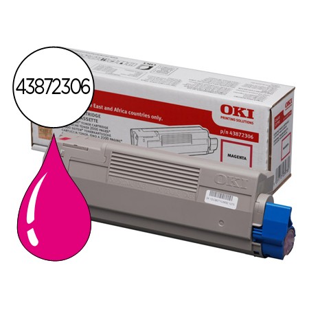 Toner Oki C5650/5750 Magenta 2000 Pag Type C12