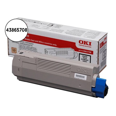 Toner Oki C5650/5750 Preto 8000 Pag Type C14