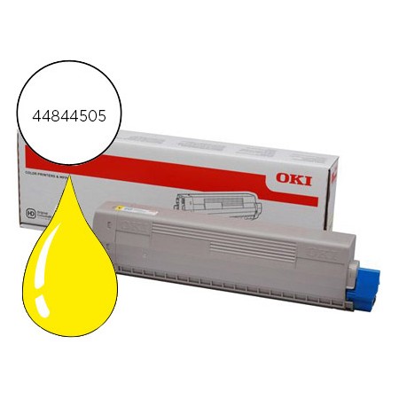 Toner Oki C831/C841 Amarela -10.000 Pag