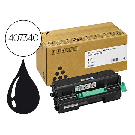 Toner Ricoh Aficio Sp 3600 Dn / 3600 Sf / 3610 Sdf Preto 6000 Pag