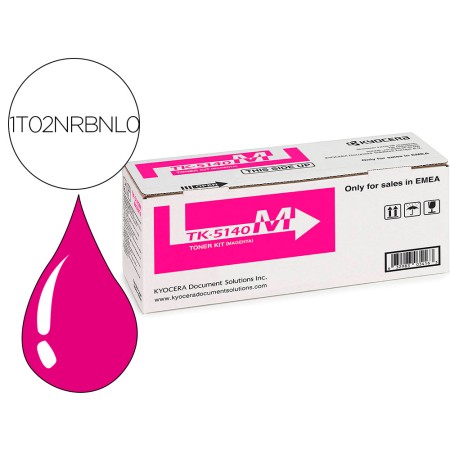 Toner Tk5140 Kyocera Ecosys M6530Cdn, M6530Cdn/Kl3, P6130Cdn, P6130Cdn/Kl3 Magenta 5.000 Pag