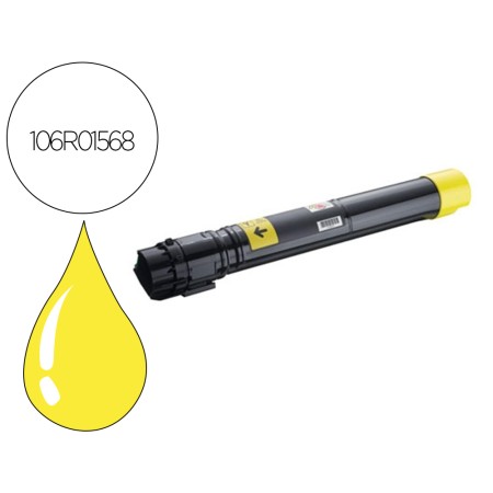 Toner Xerox Laser Phaser 7800 Alta Capacidade Amarelo 17200 Paginas