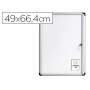 Vitrina de Anuncios Bi-Office Fundo Magnetico Extraplana de Interior 490X664 Mm