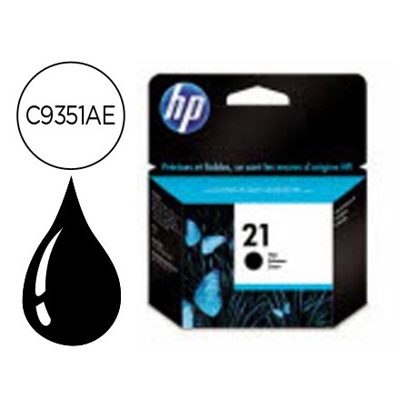 Tinteiro Hp C9351Ae 21 Preto