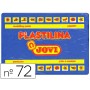 Plasticina Jovi 72 350 Gr Azul Escuro