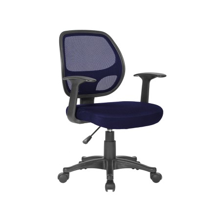 Cadeira de Escritorio Q-Connect Encosto Medio Regulavel em Altura 870+120Mm Altura 550Mm Largura 590Mm Profundidade Tec