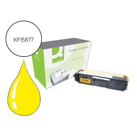 Toner Q-Connect Compativel Brother Tn325Y Hl-4140Cn / 4150Cdn / 4570Cdw / 4570Cdwt / Dcp 9055Cdn / 9270Cdn / Mfc 9460Cdn