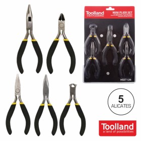Conjunto De Alicates Electricista 5X Toolland Conjunto De Alicates Electricista 5X Toolland