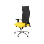 Cadeira de Direcao Pyc Encosto Alto Regulavel em Altura Amarela Altura 1210+90 Mm Comprimento 630 Mm Prof 630 Mm