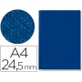 Capa de Encadernacao Channel Rigida Azul Lombada 24,5Mm Capacidade 245 Folhas