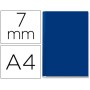 Capa de Encadernacao Leitz Opaca Rigida Lombada A de 7 Mm Azul de 36 A 70 Folhas