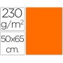 Cartolina Fluorescente 50 x 65 Cm 230 Gr Laranja