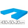 Circuito Modular de Sumo Didactic 430X50X20 Cm Azul