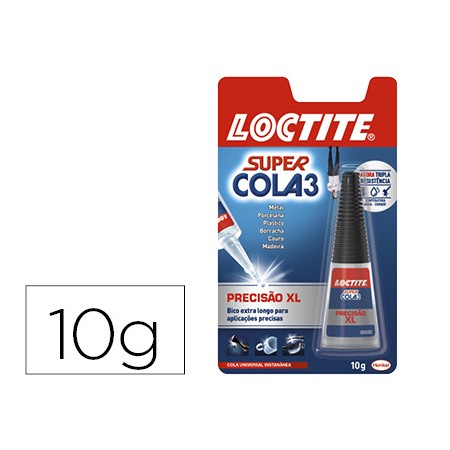 Cola Loctite 10 Gr Super Cola 3 Precisão Max