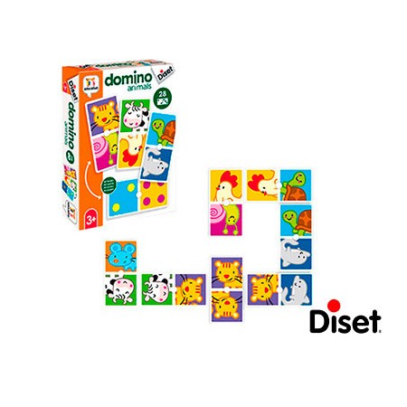 Jogo Diset Educativo Domino Animais