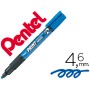 Marcador Pentel Mmp20 Paint Vidro E Plastico Azul