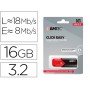 Pen Drive Emtec USB 3.2 Click Easy 16 Gb Vermelho