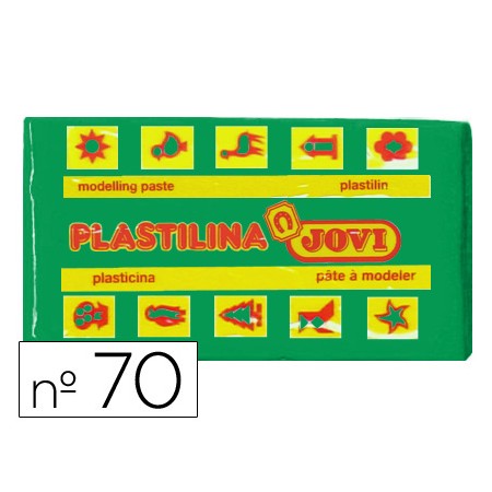 Plasticina Jovi 70 50 Gr Verde Claro