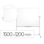 Quadro Branco Nobo Classic Nano Clean Dupla Face Movel Aco Magnetico 1500X1200 Mm