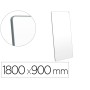 Quadro Branco Nobo Move&Meet Removivel E Portatil Moldura Cinza Dupla Face Magnetica 1800X900 Mm