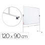 Quadro Branco Rocada Giratorio Dupla Face Magnetico Aco Lacado 120X90 Cm