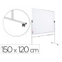 Quadro Branco Rocada Giratorio Dupla Face Magnetico Aco Lacado 150X120 Cm