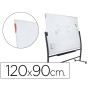 Quadro Branco Rocada Vitrificado Magnetico com Suporte Dupla Face 90X120 Cm