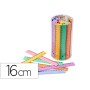 Regla Faibo Plastico 16 Cm Bote de 100 Unidades Colores Surtidos